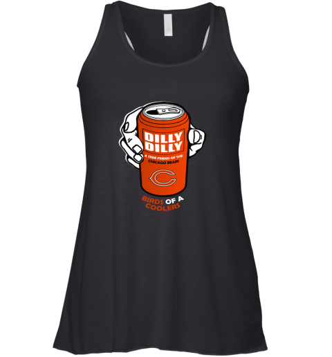Bud Light Dilly Dilly! Chicago Bears Birds Of A Cooler Racerback Tank
