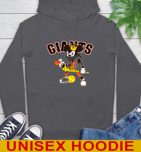 San Francisco Giants MLB Baseball Mickey Peace Sign Sports Hoodie 7