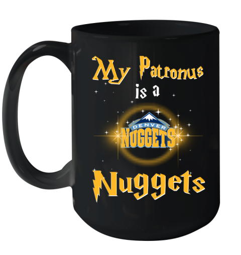 NBA Basketball Harry Potter My Patronus Is A Denver Nuggets Ceramic Mug 15oz