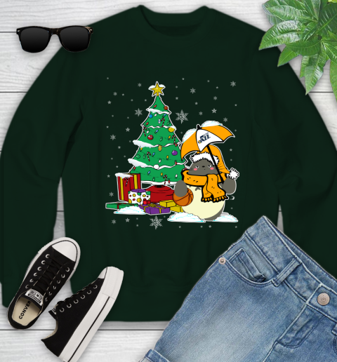 Utah Jazz NBA Basketball Cute Tonari No Totoro Christmas Sports Youth Sweatshirt 9