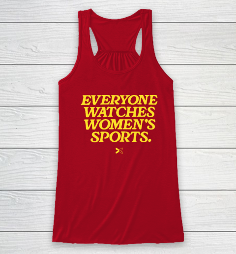 Everyone Watches Women's Sports Racerback Tank 3
