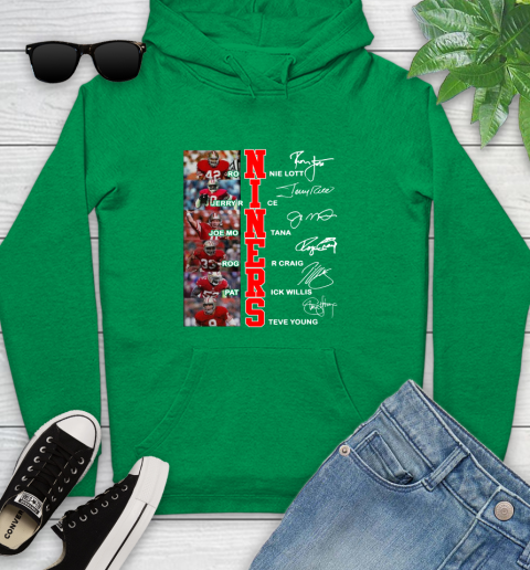 Niners Player Name And Signature San Francisco 49ers Shirts 129