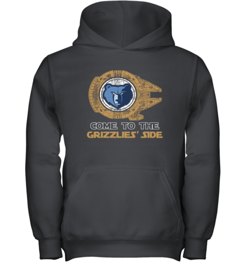 NBA Come To The Memphis Grizzlies Side Star Wars Basketball Sports Youth Hoodie