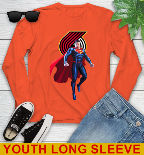 NBA Awesome Superman Basketball Sports Portland Trail Blazers 125