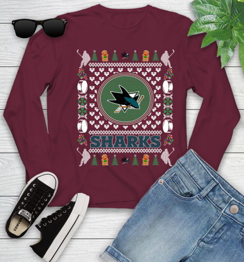San Jose Sharks Merry Christmas NHL Hockey Loyal Fan Ugly Shirt 129