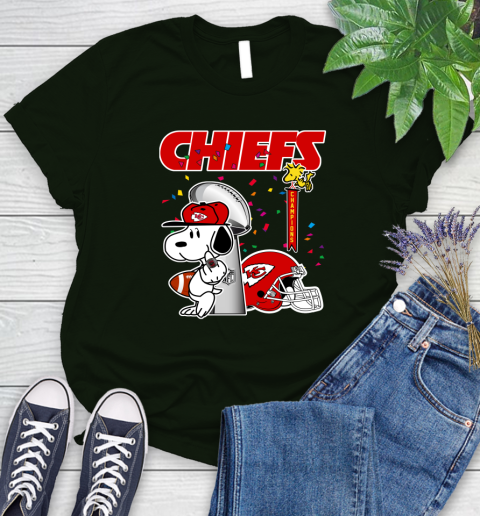 Kansas City Chiefs Champions Super Bowl 2020 Snoopy Middle Finger Shirt 94
