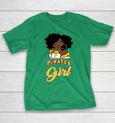 Pittsburgh Piratess Girl MLB T-Shirt 7