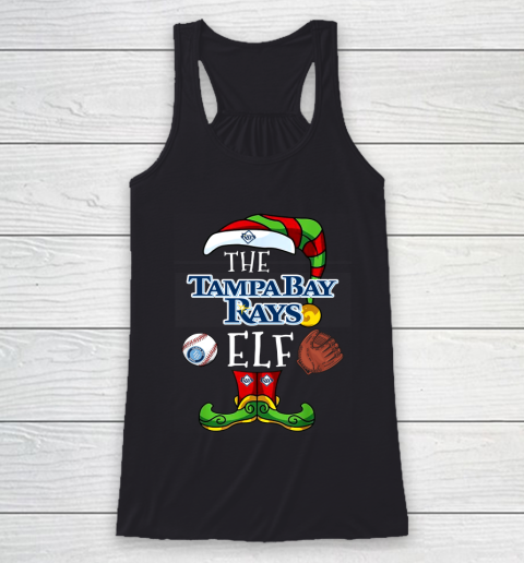 Tampa Bay Rays Christmas ELF Funny MLB Racerback Tank