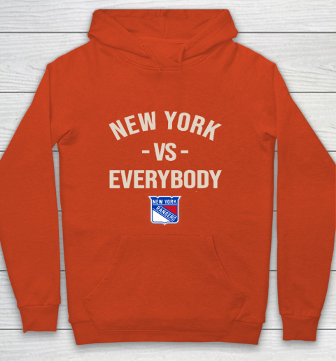 New York Rangers Vs Everybody Youth Hoodie 3