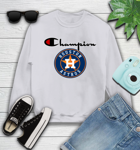MLB Baseball Houston Astros Champion Shirt Youth Sweatshirt 2