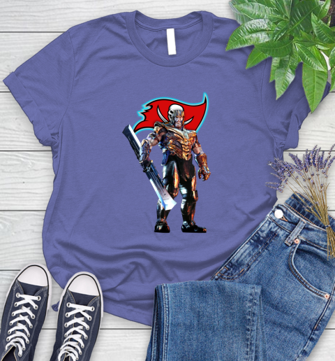 NFL Thanos Gauntlet Avengers Endgame Football Tampa Bay Buccaneers Women's T-Shirt 11
