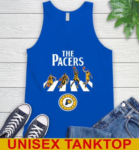 NBA Basketball Indiana Pacers The Beatles Rock Band Shirt Tank Top 4