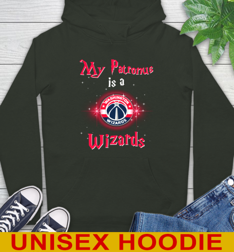 NBA Basketball Harry Potter My Patronus Is A Washington Wizards Hoodie 12