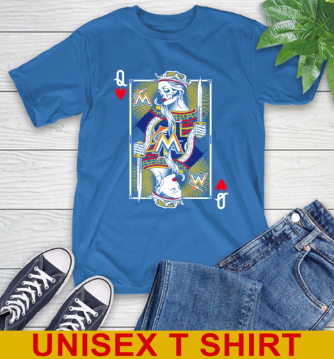MLB Baseball Miami Marlins The Queen Of Hearts Card Shirt T-Shirt 11