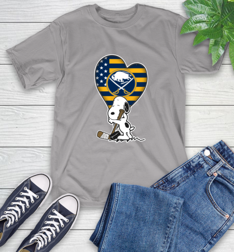 Buffalo Sabres NHL Hockey The Peanuts Movie Adorable Snoopy T-Shirt 6