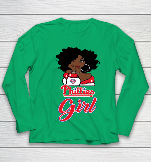 Philadelphia Philliess Girl MLB Youth Long Sleeve 6