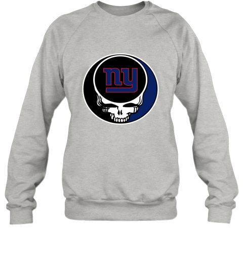 NFL New York Giants Grateful Dead Rock Band Football Sports 3kGnTqYHm6K sweatshirt 35 95 151514 front ash