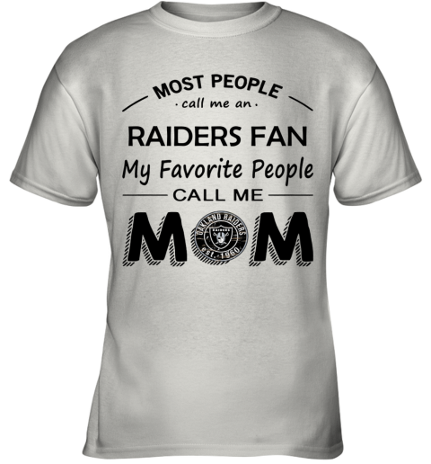 Like Mother Like Son Oakland Raiders T Shirt 