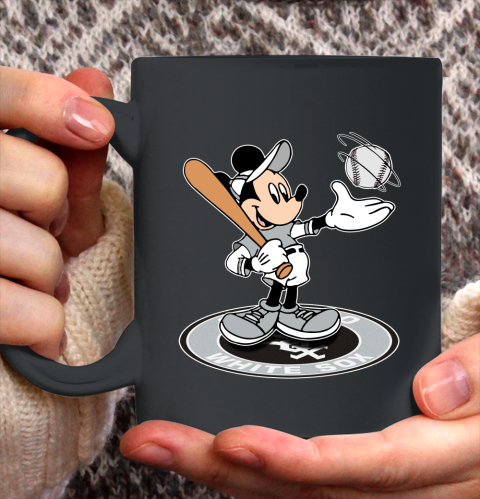 MLB Baseball Chicago White Sox Cheerful Mickey Disney Shirt Ceramic Mug 15oz