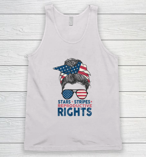 American Flag Stars Stripes Reproductive Rights Tank Top