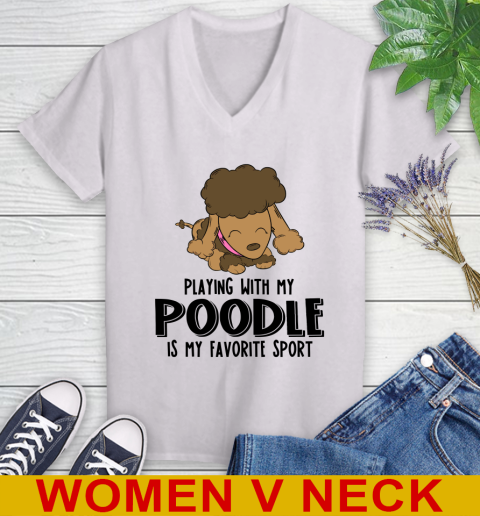 Playing with my poodle is my favorite sport 61