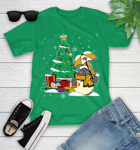Jacksonville Jaguars NFL Football Cute Tonari No Totoro Christmas Sports Youth T-Shirt 8