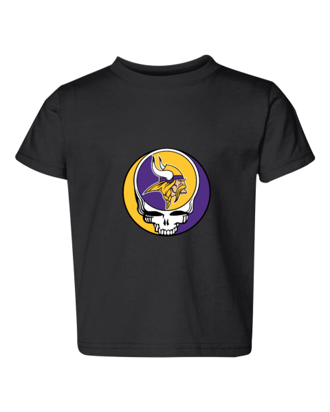 Minnesota Vikings x Grateful Dead Toddler Fine Jersey Tee