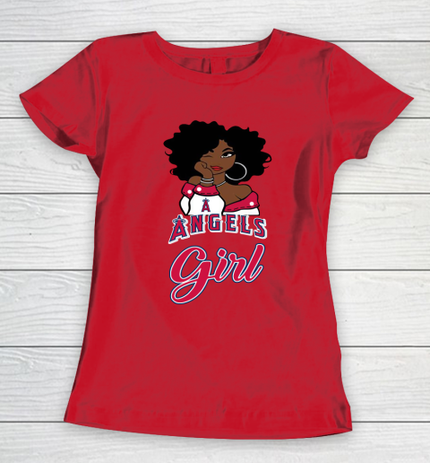 Los Angeles Angelss Girl MLB Women's T-Shirt 10