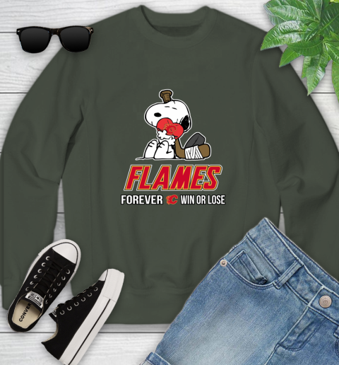 NHL The Peanuts Movie Snoopy Forever Win Or Lose Hockey Calgary Flames 124
