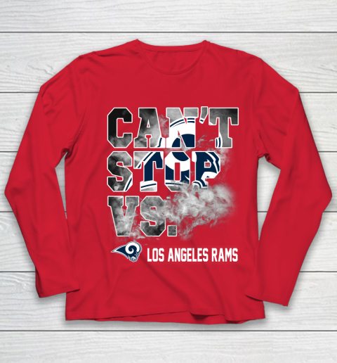 NFL Los Angeles Rams Can't Stop Vs Youth Long Sleeve 8