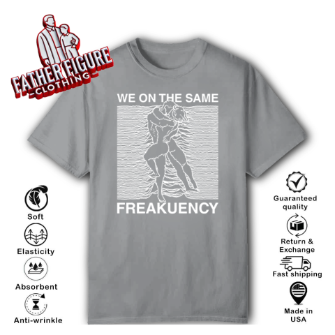 q5fp we on the same freakuency joy division classic t shirt 2 front sport grey