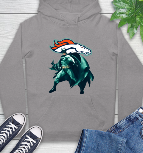 NFL Batman Football Sports Denver Broncos Hoodie 6