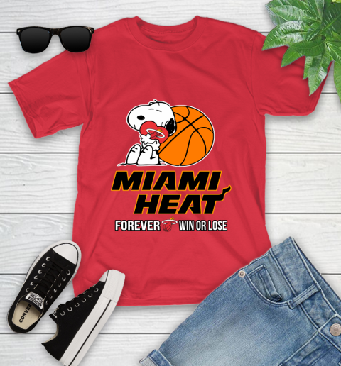 NBA The Peanuts Movie Snoopy Forever Win Or Lose Basketball Miami Heat 112
