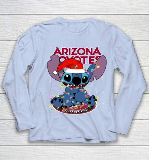Arizona Coyotes NHL Hockey noel stitch Christmas Youth Long Sleeve 5