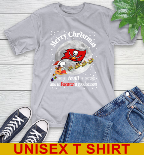Tampa Bay Buccaneers Merry Christmas To All And To Buccaneers A Good Season NFL Football Sports T-Shirt 5