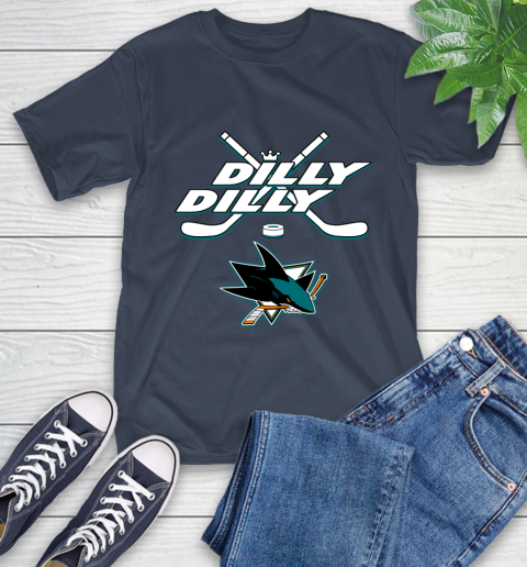 NHL San Jose Sharks Dilly Dilly Hockey Sports T-Shirt 4