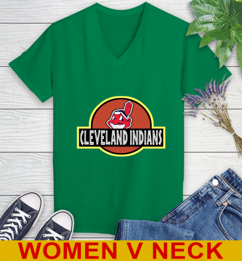 MLB Cleveland Indians Jurassic Park Dinosaur Movie Baseball Sports 82