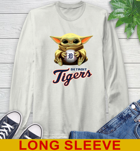 MLB Baseball Detroit Tigers Star Wars Baby Yoda Shirt 69