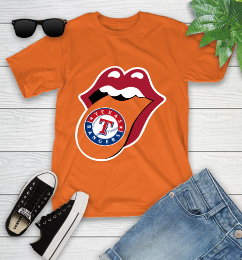 Texas Rangers MLB Baseball Lips I Root For My Team Adoring Fan 109