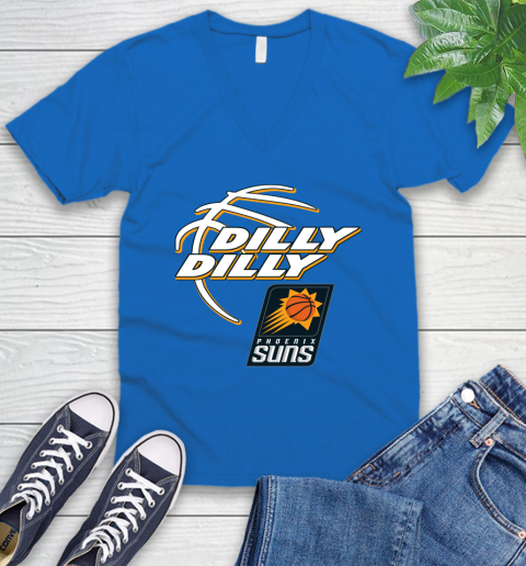 NBA Phoenix Suns Dilly Dilly Basketball Sports V-Neck T-Shirt 6