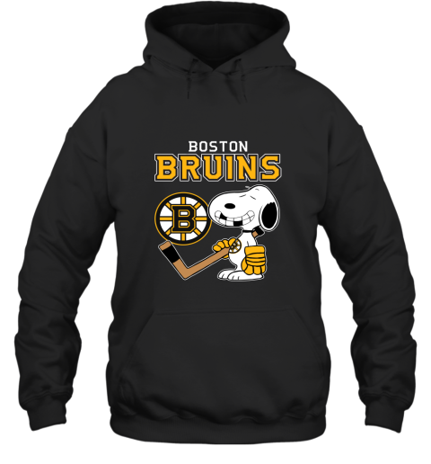 Boston Bruins Ice Hockey Broken Teeth Snoopy NHL Hoodie