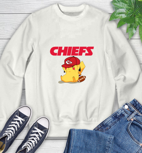 NFL Pikachu Football Sports Kansas City Chiefs Sweatshirt
