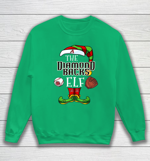 Arizona Diamondbacks Christmas ELF Funny MLB Sweatshirt 5