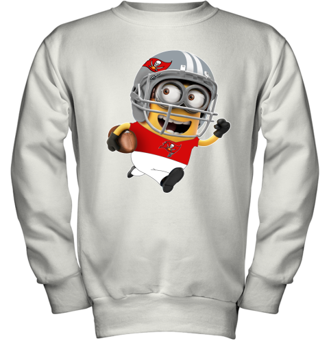 NFL Properties Youth Heather Gray Tampa Bay Buccaneers Short Sleeve Pullover Hoodie Size: 2XL