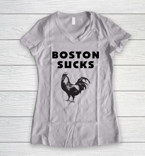 Draymond Green Boston Sucks Shirt Trolling Boston Celtis Women's V-Neck T-Shirt