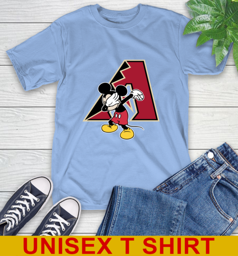 Arizona Diamondbacks MLB Baseball Dabbing Mickey Disney Sports T-Shirt 11