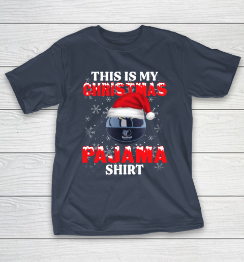 Memphis Grizzlies This Is My Christmas Pajama Shirt NBA T-Shirt 3