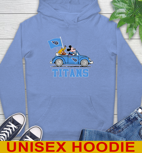 NFL Football Tennessee Titans Pluto Mickey Driving Disney Shirt Hoodie 11