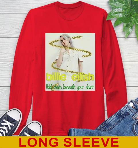 Billie Eilish Gold Chain Beneath Your Shirt 67