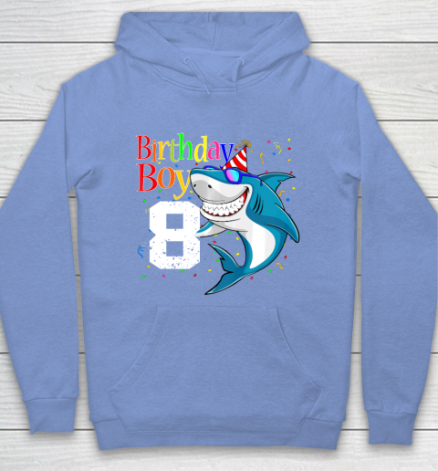 Kids 8th Birthday Boy Shark Shirts 8 Jaw Some Four Tees Boys 8 Years Old Hoodie 8
